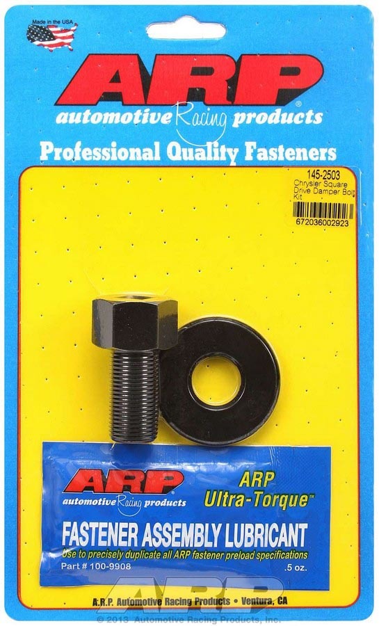Auto Racing Products 145-2503 Mopar Square Drive Damper Bolt Kit Auto Racing Products 145-2503