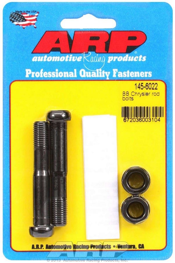 Auto Racing Products 145-6022 BBM Rod Bolt Kit - Fits 383-440 Wedge (2) Auto Racing Products 145-6022