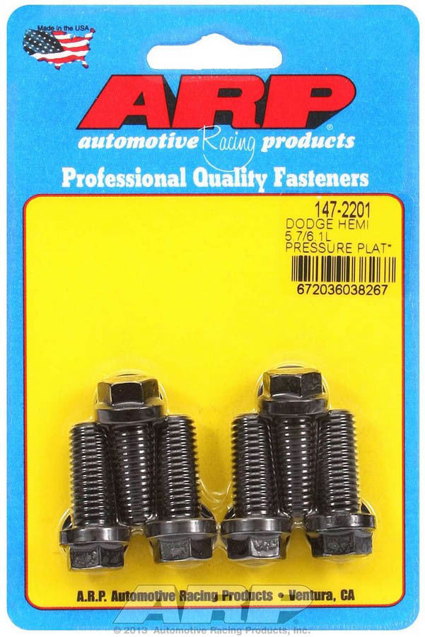 Auto Racing Products 147-2201 Pressure Plate Bolt Kit - Mopar 5.7/6.1L Hemi Auto Racing Products 147-2201