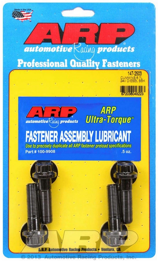 Auto Racing Products 147-2503 Balancer Bolt Kit Dodge Cummins 6.7L 24V Auto Racing Products 147-2503