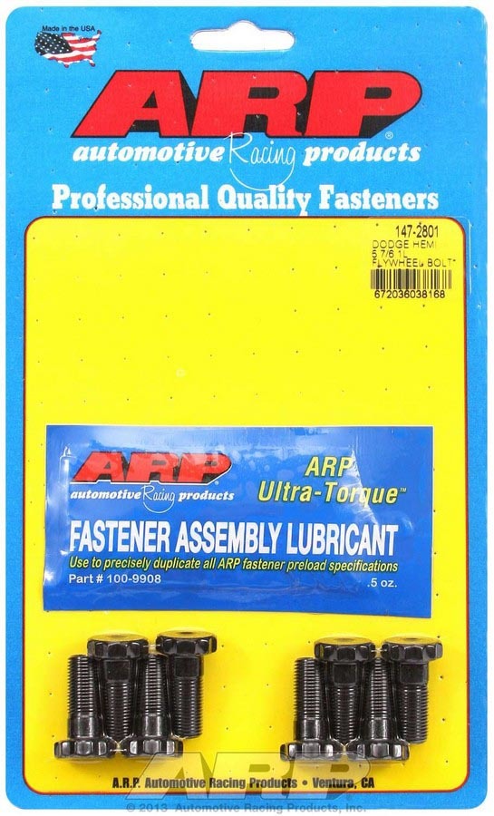 Auto Racing Products 147-2801 Flywheel Bolt Kit - Mopar 5.7/6.1L Hemi Auto Racing Products 147-2801