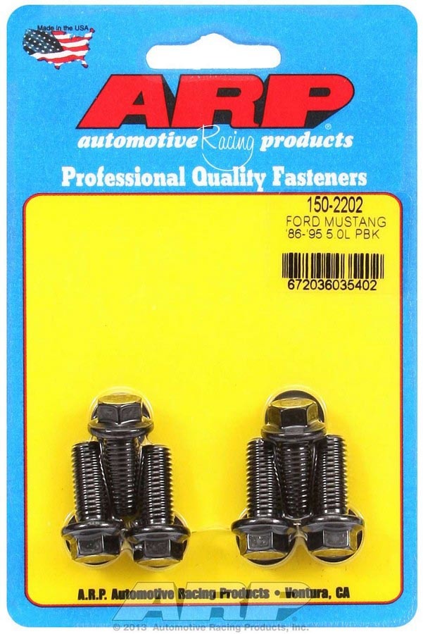Auto Racing Products 150-2202 Ford Pressure Plate Bolt Kit - 86-95 Mustang Auto Racing Products 150-2202