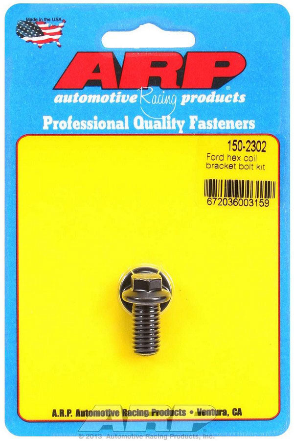Auto Racing Products 150-2302 Ford Coil Bracket Bolt Kit - 6pt. Auto Racing Products 150-2302