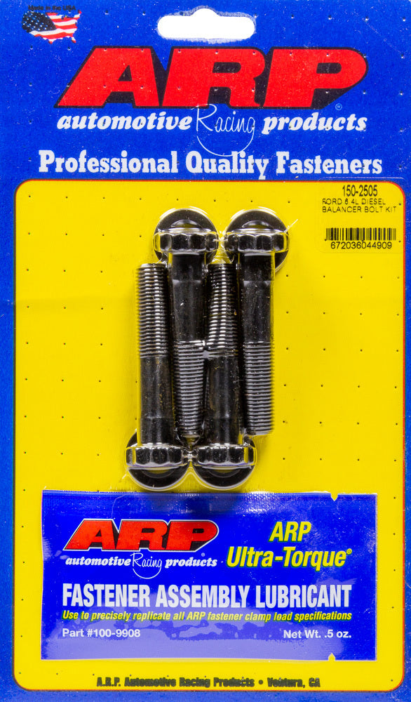 Auto Racing Products 150-2505 Balancer Bolt Kit Ford 6.4L Diesel Auto Racing Products 150-2505