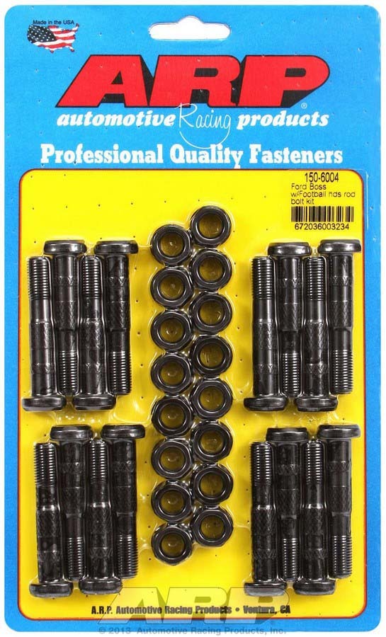 Auto Racing Products 150-6004 Ford Rod Bolt Kit - Fits Boss 302-429-460/351W Auto Racing Products 150-6004