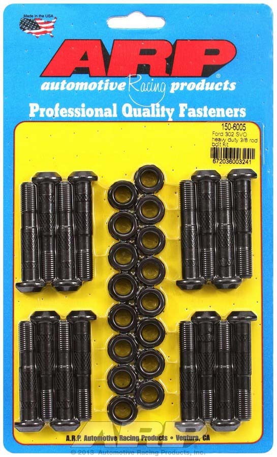 Auto Racing Products 150-6005 SBF Rod Bolt Kit - Fits 302 Sportsman SVO Auto Racing Products 150-6005
