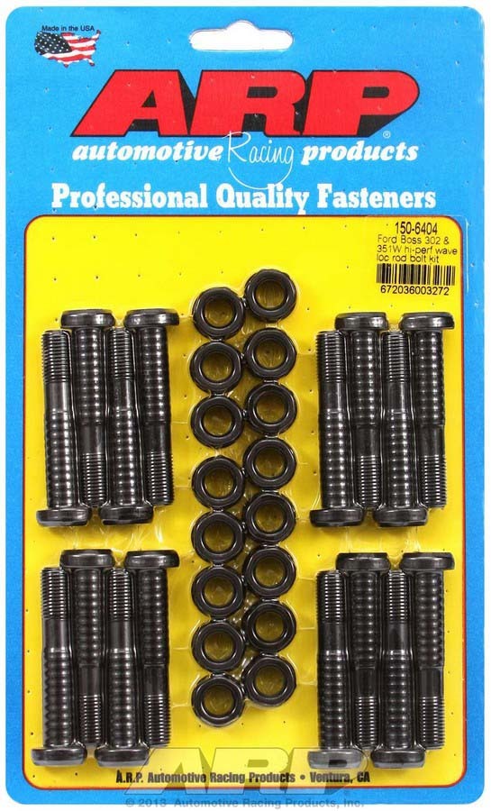 Auto Racing Products 150-6404 SBF Rod Bolt Kit - Fits Boss 302/351W Auto Racing Products 150-6404