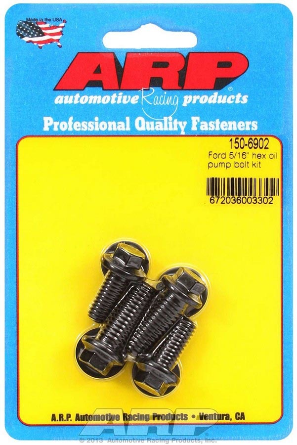 Auto Racing Products 150-6902 Ford Oil Pump Bolt Kit Auto Racing Products 150-6902