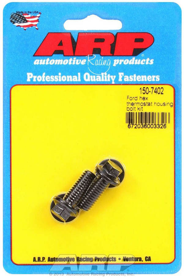 Auto Racing Products 150-7402 Ford Thermostat Housing Bolt Kit - 6pt. Auto Racing Products 150-7402