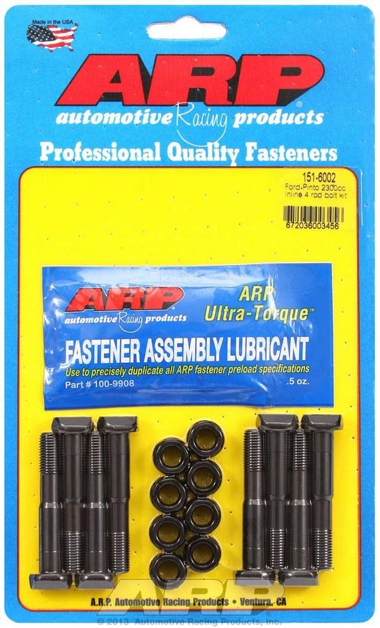 Auto Racing Products 151-6002 Ford Rod Bolt Kit - Fits 2300cc Inline 4 Auto Racing Products 151-6002