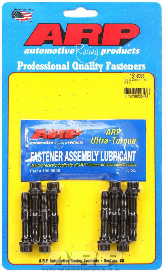 Auto Racing Products 151-6003 Ford Rod Bolt Kit - 1.6L Zetec Auto Racing Products 151-6003