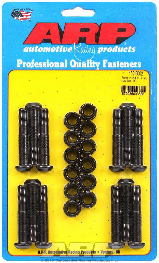 Auto Racing Products 152-6002 Ford Rod Bolt Kit - 4.9L Inline 6 Auto Racing Products 152-6002
