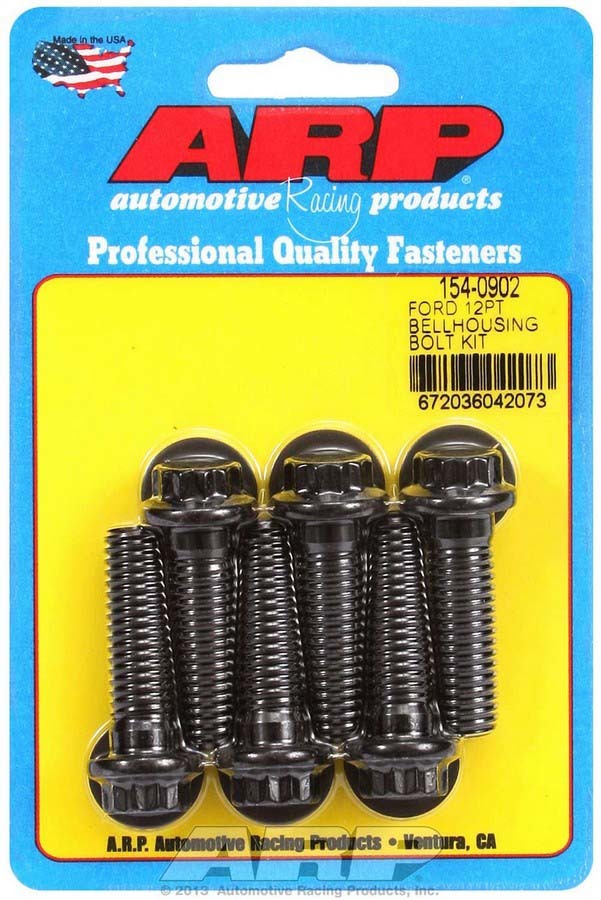 Auto Racing Products 154-0902 Bellhousing Bolt Kit - 12pt. Ford Auto Racing Products 154-0902
