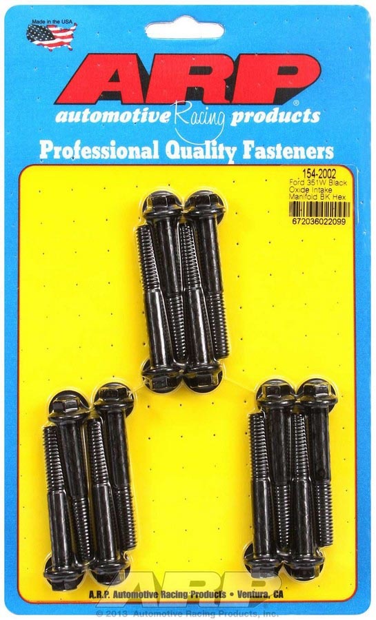 Auto Racing Products 154-2002 SBF Intake Bolt Kit Auto Racing Products 154-2002