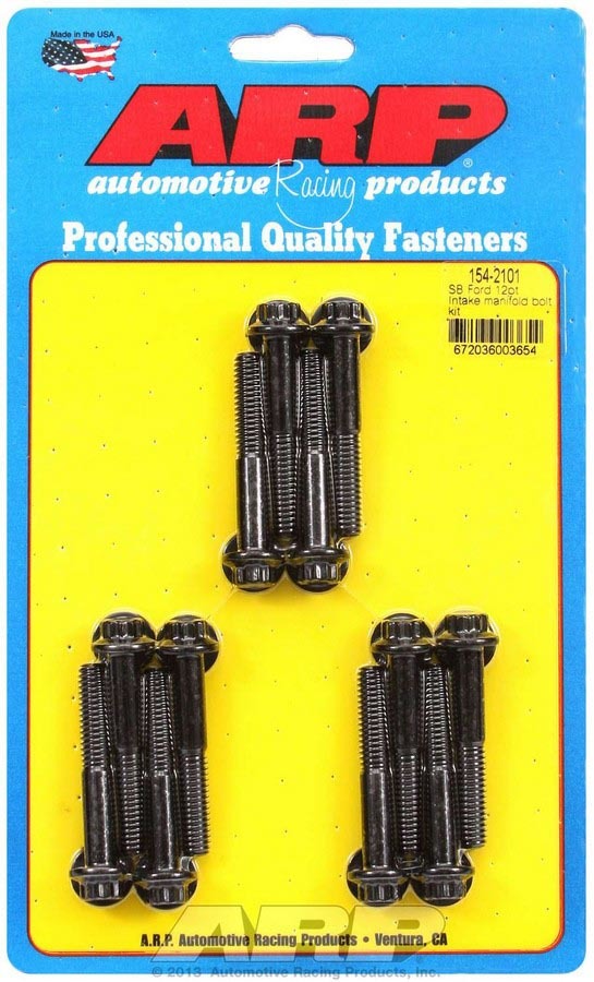 Auto Racing Products 154-2101 SBF Intake Bolt Kit Auto Racing Products 154-2101