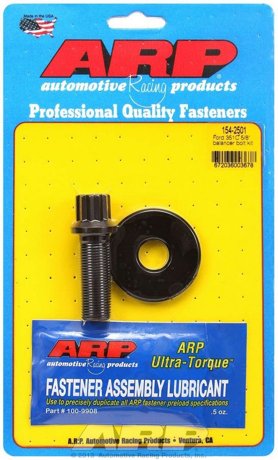 Auto Racing Products 154-2501 SBF Balancer Bolt Kit - 351C Auto Racing Products 154-2501