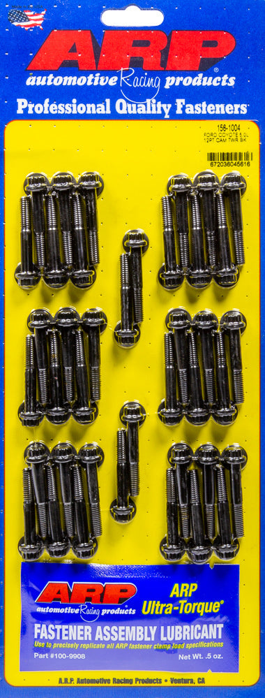 Auto Racing Products 156-1004 Cam Tower Bolt Kit Ford 5.0L Coyote 12pt 6mmx1.0 Auto Racing Products 156-1004