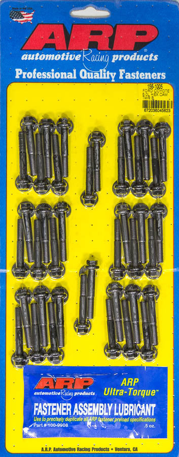 Auto Racing Products 156-1005 Cam Tower Bolt Kit Ford 5.0L Coyote 6pt 6mmx1.0 Auto Racing Products 156-1005