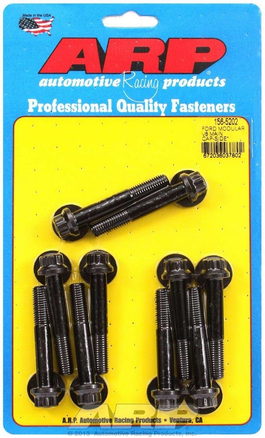 Auto Racing Products 156-5202 Ford Main Cap Side Bolt Kit - M9 Modular Block Auto Racing Products 156-5202
