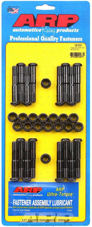 Auto Racing Products 184-6001 Olds Rod Bolt Kit - Fits 307/350/403/425 Auto Racing Products 184-6001