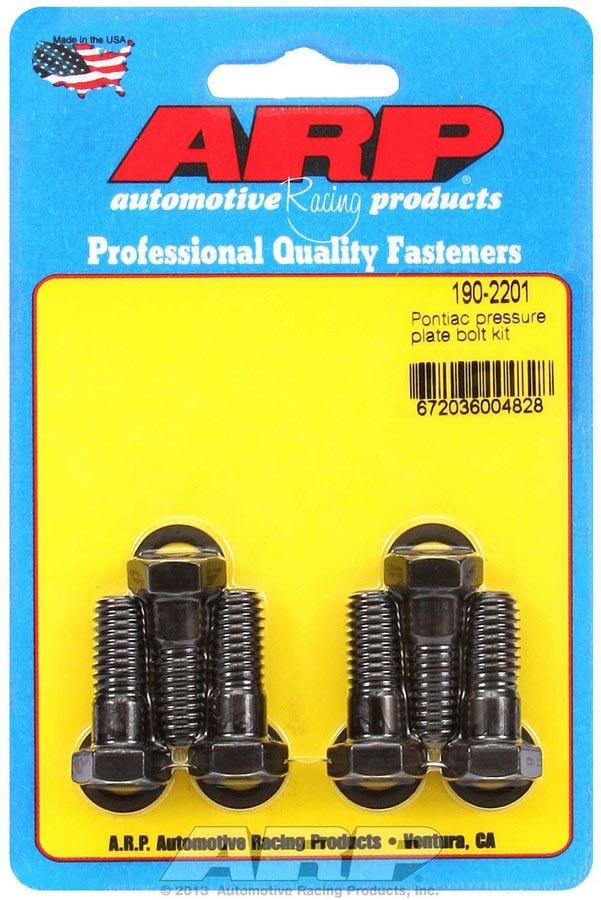 Auto Racing Products 190-2201 Pontiac Pressure Plate Bolt Kit Auto Racing Products 190-2201