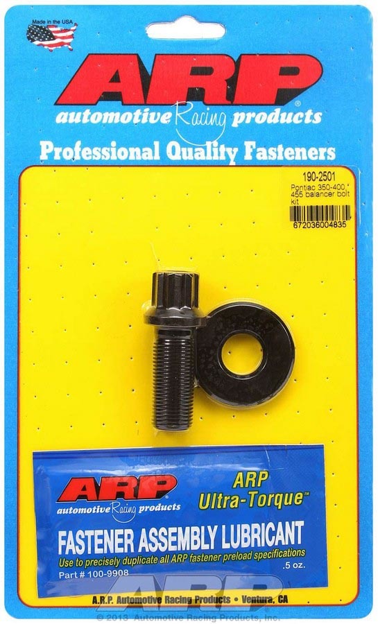 Auto Racing Products 190-2501 Pontiac Balancer Bolt Kit Auto Racing Products 190-2501