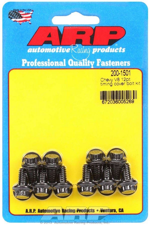 Auto Racing Products 200-1501 Chevy Timing Cover Bolt Kit Auto Racing Products 200-1501