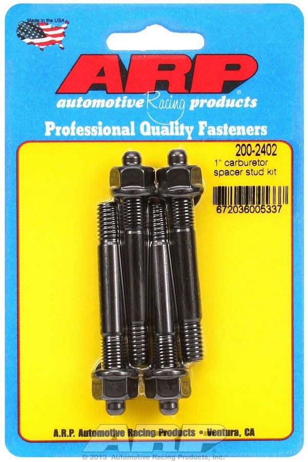 Auto Racing Products 200-2402 Carburetor Stud Kit 5/16 x 2.700 OAL Auto Racing Products 200-2402