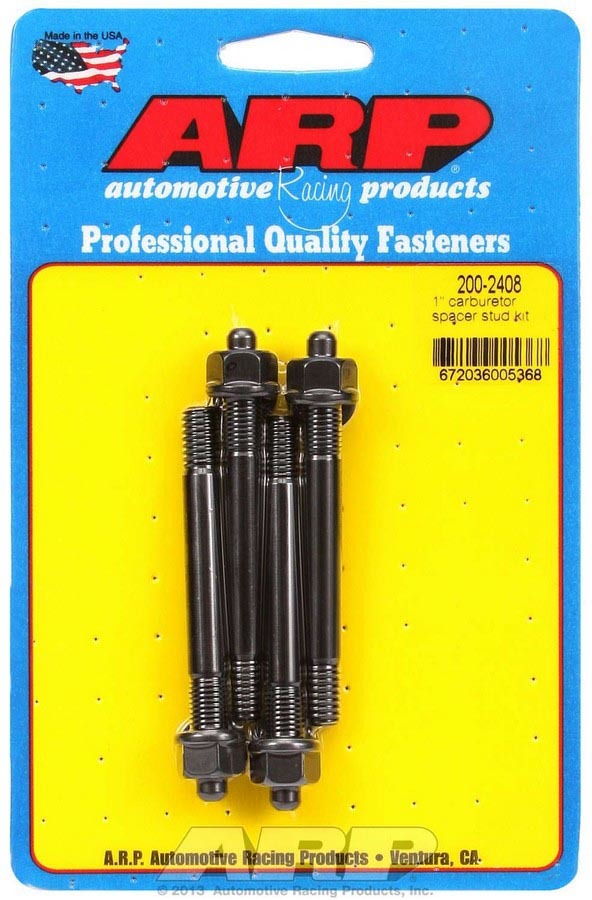 Auto Racing Products 200-2408 Carburetor Stud Kit 5/16 x 3.200 OAL Auto Racing Products 200-2408