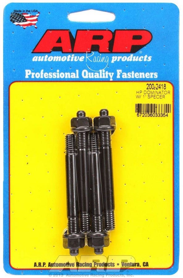 Auto Racing Products 200-2418 Carburetor Stud Kit Auto Racing Products 200-2418