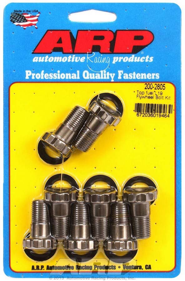 Auto Racing Products 200-2805 Top Fuel Flywheel Bolt Kit - L19 Auto Racing Products 200-2805