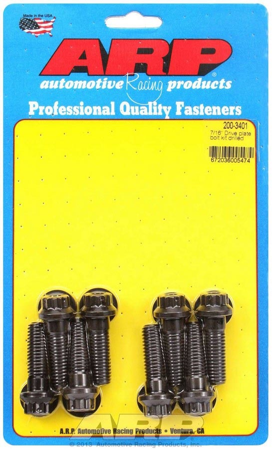 Auto Racing Products 200-3401 Wilwood Drive Plate Bolt Kit (8) Auto Racing Products 200-3401