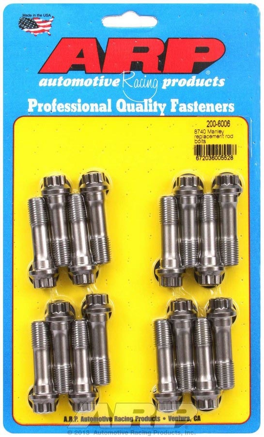 Auto Racing Products 200-6006 Replacement Rod Bolt Kit 7/16 (16) Auto Racing Products 200-6006