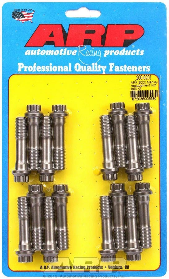 Auto Racing Products 200-6201 Replacement Rod Bolt Kit 7/16 (16) Auto Racing Products 200-6201