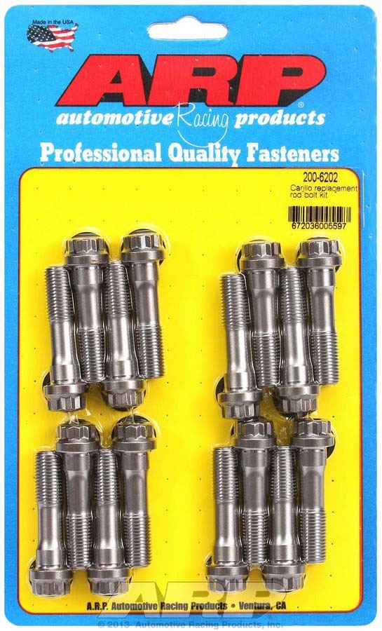 Auto Racing Products 200-6202 Replacement Rod Bolt Kit 7/16 (16) Auto Racing Products 200-6202