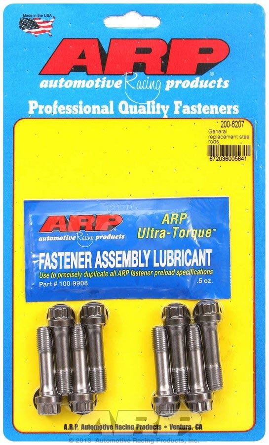 Auto Racing Products 200-6207 Replacement Rod Bolt Kit 3/8 (8) Auto Racing Products 200-6207