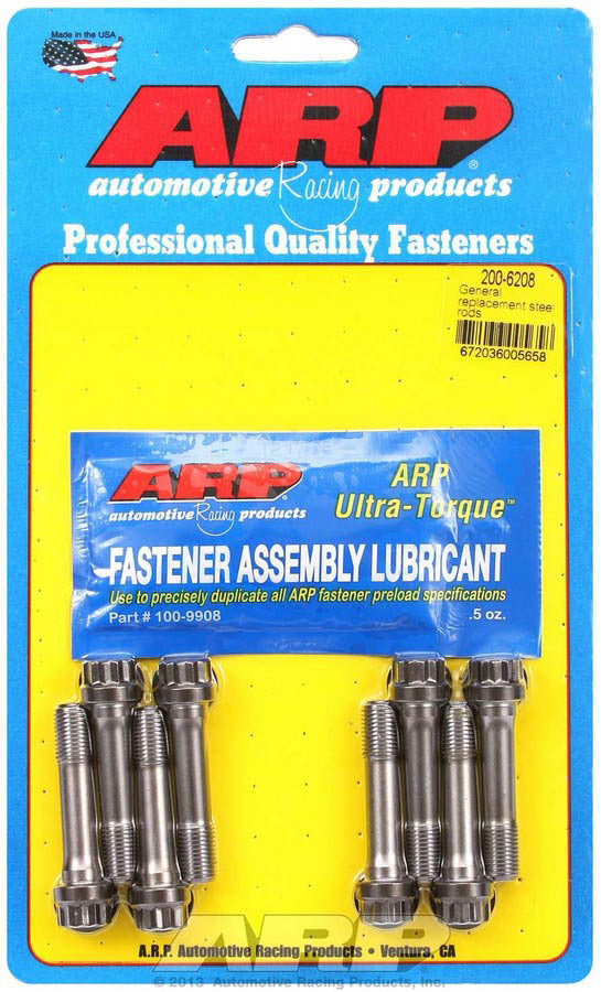 Auto Racing Products 200-6208 Replacement Rod Bolt Kit 3/8 (8) Auto Racing Products 200-6208