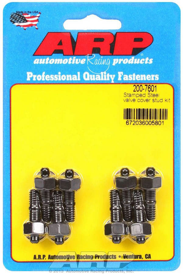 Auto Racing Products 200-7601 Valve Cover Stud Kit 1/4 6pt. (8) Auto Racing Products 200-7601