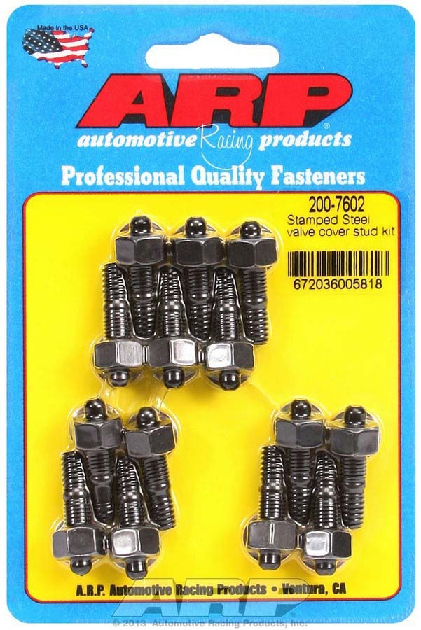 Auto Racing Products 200-7602 Valve Cover Stud Kit 1/4 6pt. (14) Auto Racing Products 200-7602