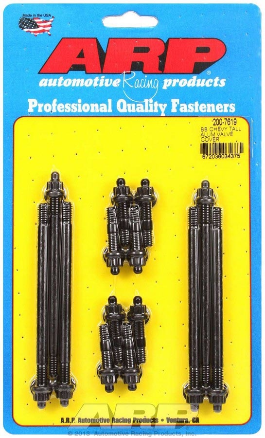 Auto Racing Products 200-7619 Valve Cover Stud Kit 1/4 12pt. (14) Auto Racing Products 200-7619