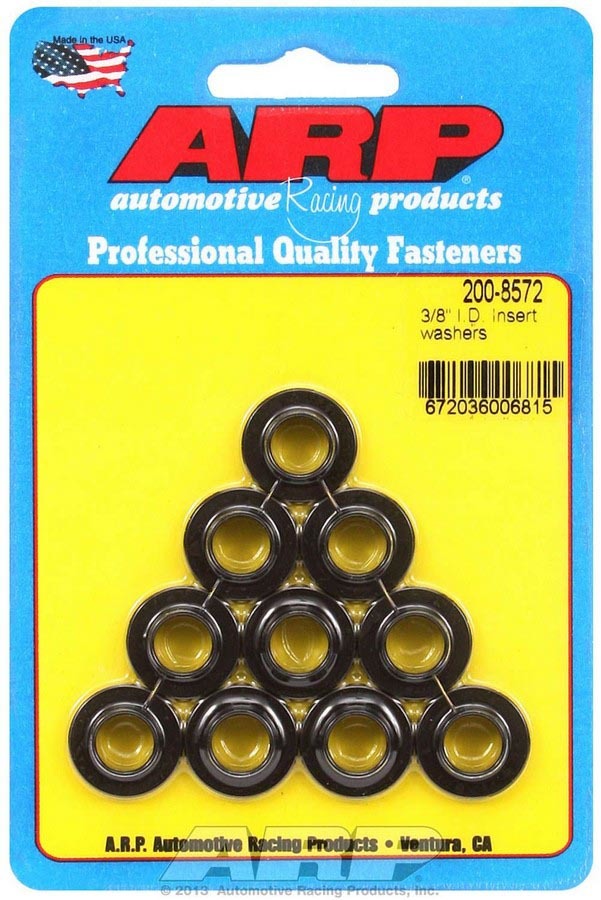 Auto Racing Products 200-8572 Insert Washers - 3/8 ID (10) Auto Racing Products 200-8572