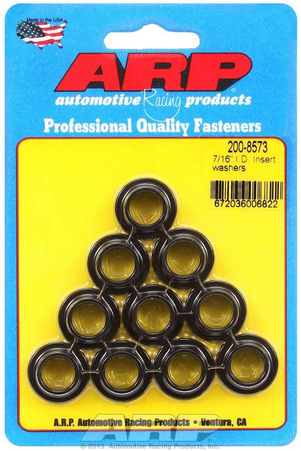 Auto Racing Products 200-8573 Insert Washers - 7/16 ID (10) Auto Racing Products 200-8573