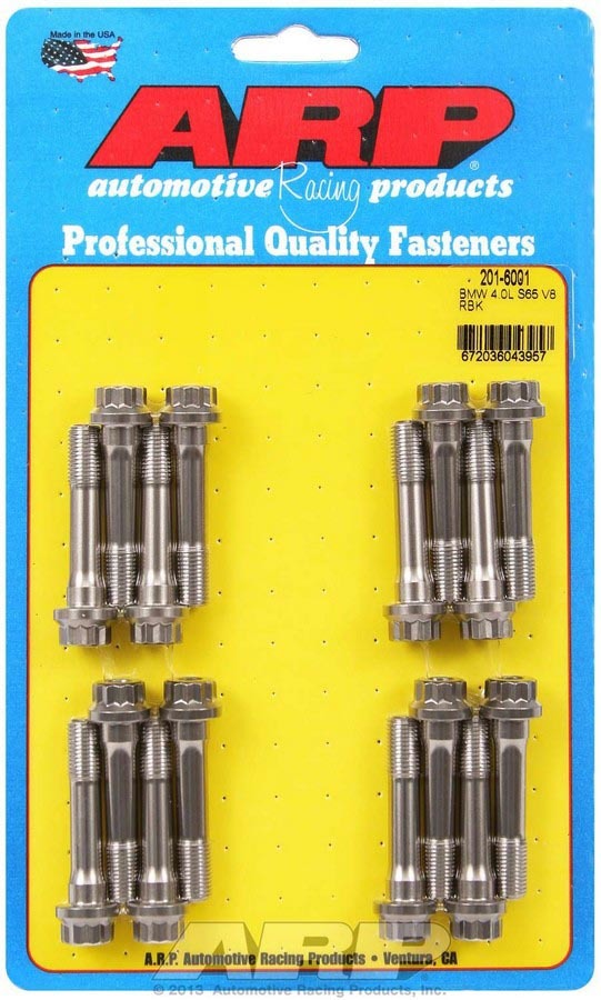 Auto Racing Products 201-6001 Connecting Rod Bolt Kit BMW 4.0L V8 S65 Auto Racing Products 201-6001