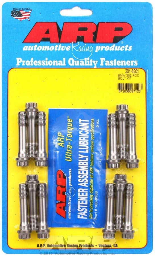 Auto Racing Products 201-6201 BMW Rod Bolt Kit - 3.0L S50US/3.2L S52US Auto Racing Products 201-6201