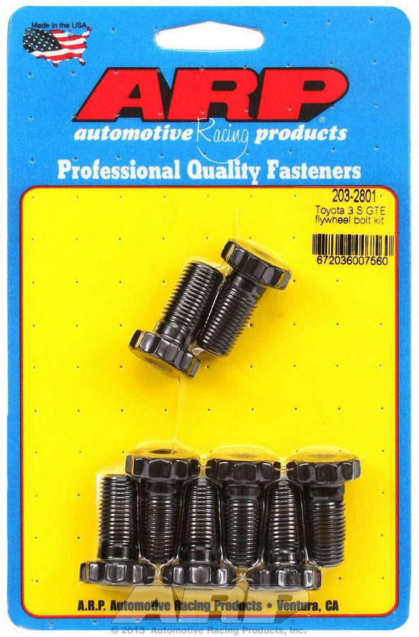 Auto Racing Products 203-2801 Toyota Flywheel Bolt Kit Auto Racing Products 203-2801