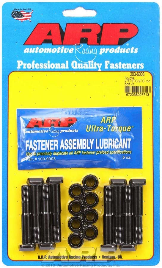 Auto Racing Products 203-6003 Toyota Rod Bolt Kit - Fits 2TC/3TC/2TG Auto Racing Products 203-6003