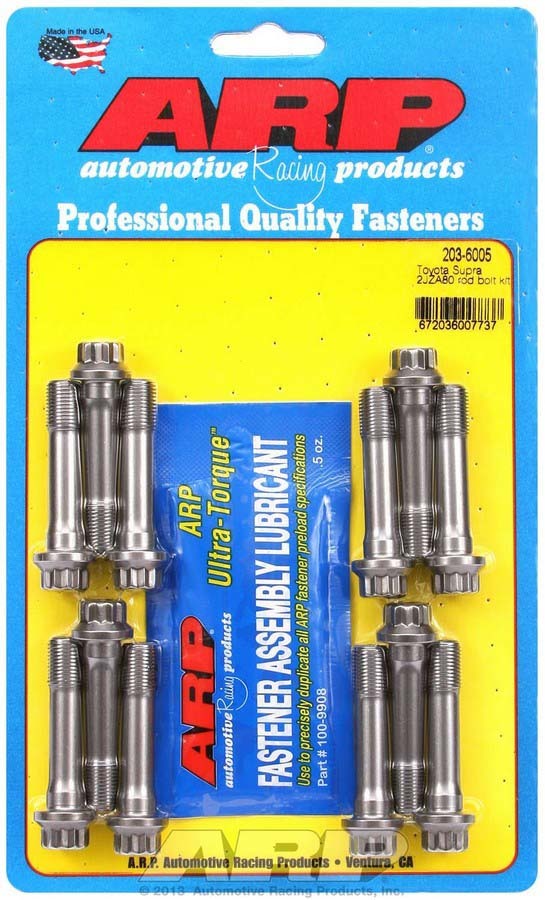 Auto Racing Products 203-6005 Toyota Rod Bolt Kit - 2JZA80 Auto Racing Products 203-6005