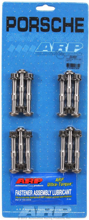 Auto Racing Products 204-6001 Porsche Rod Bolt Kit - Fits 911 10mm Auto Racing Products 204-6001