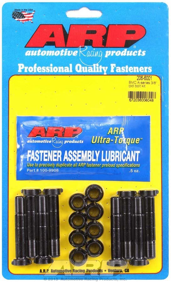 Auto Racing Products 206-6001 BMC Rod Bolt Kit - Fits A-Series engines Auto Racing Products 206-6001
