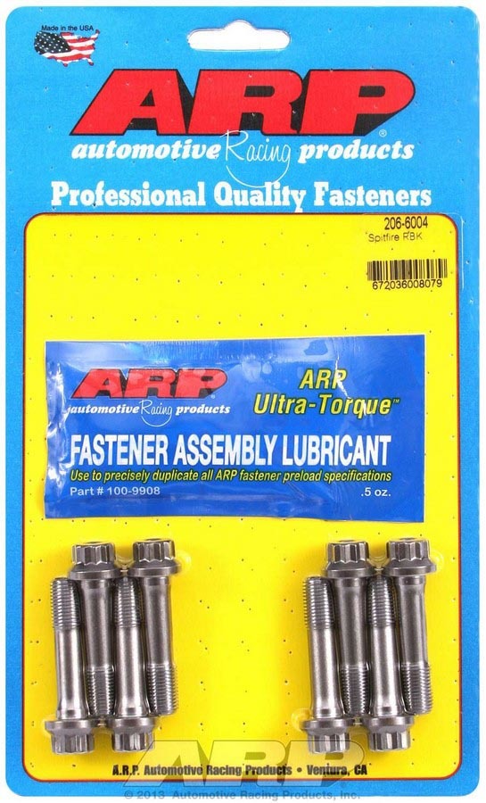Auto Racing Products 206-6004 Triumph Rod Bolt Kit - Fits Spitfire 1926/1950 Auto Racing Products 206-6004